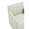 Manhattan Comfort Anna Square Faux Leather Dining Chair in Light Stone Grey - Set of 2 2-DC058AR-ST - alternate 10